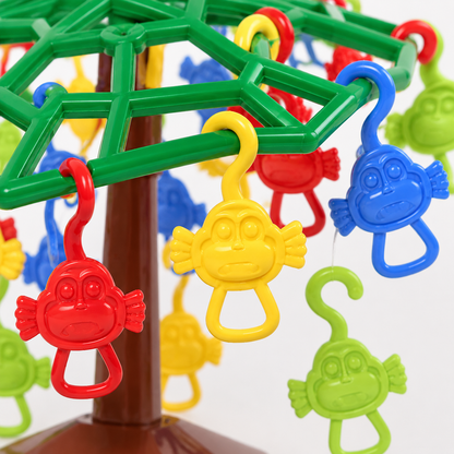 🐒 Monkey Balance Tree Game | Colorful Family Challenge | Fun Learning Toy