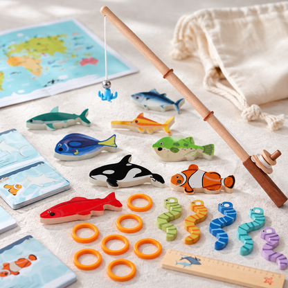 🐠 Kids Fishing Game Set | Ocean Adventure | Interactive Learning Fun