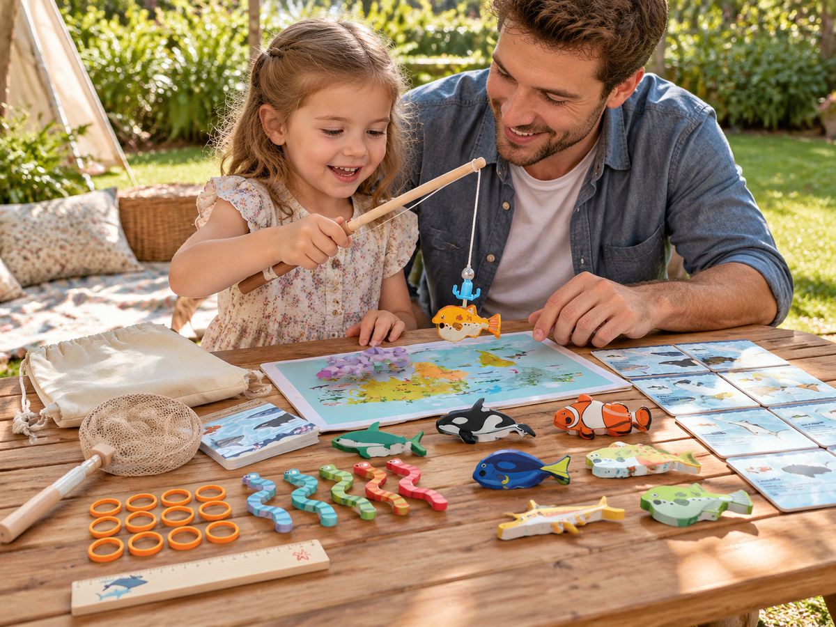 🐠 Kids Fishing Game Set | Ocean Adventure | Interactive Learning Fun