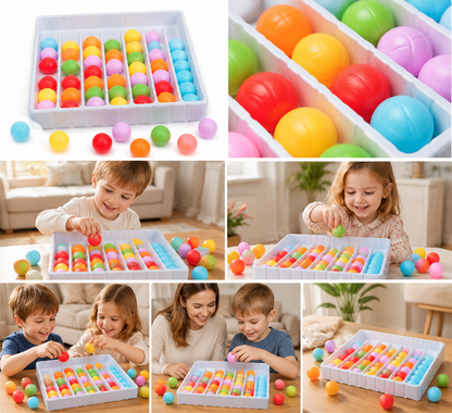 🌈 Color Sorting Ball Game | Hands-On Learning | Family Fun