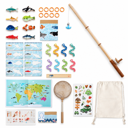 🐠 Kids Fishing Game Set | Ocean Adventure | Interactive Learning Fun