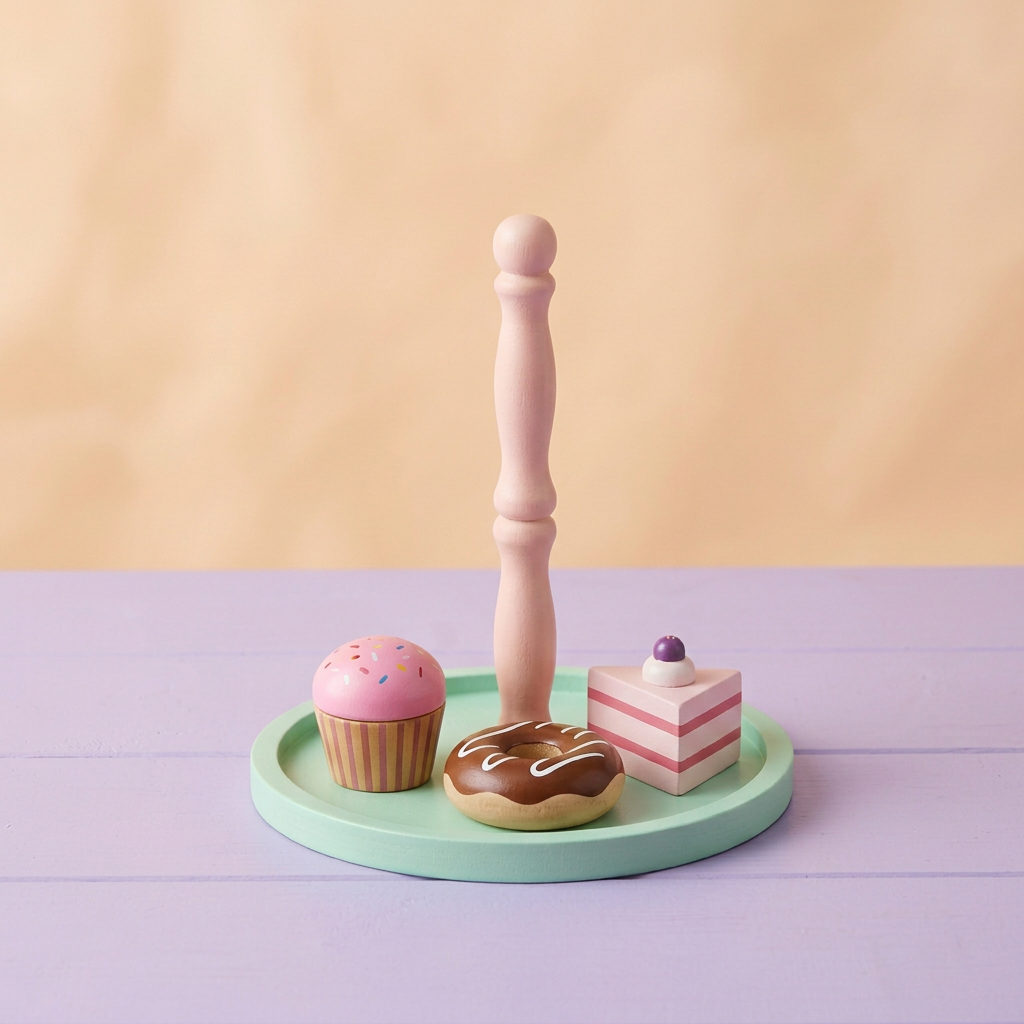 Lower tier toy dessert details