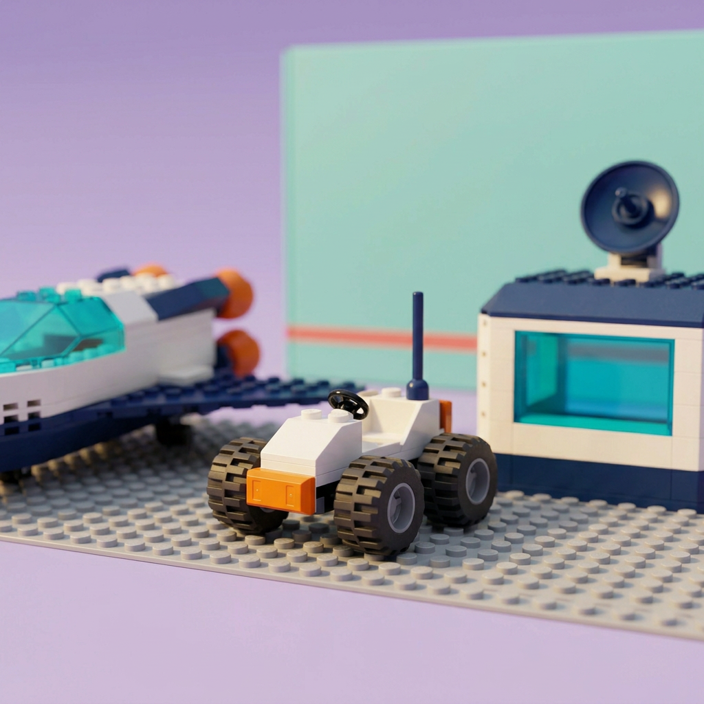 Lunar rover wheel and bumper details
